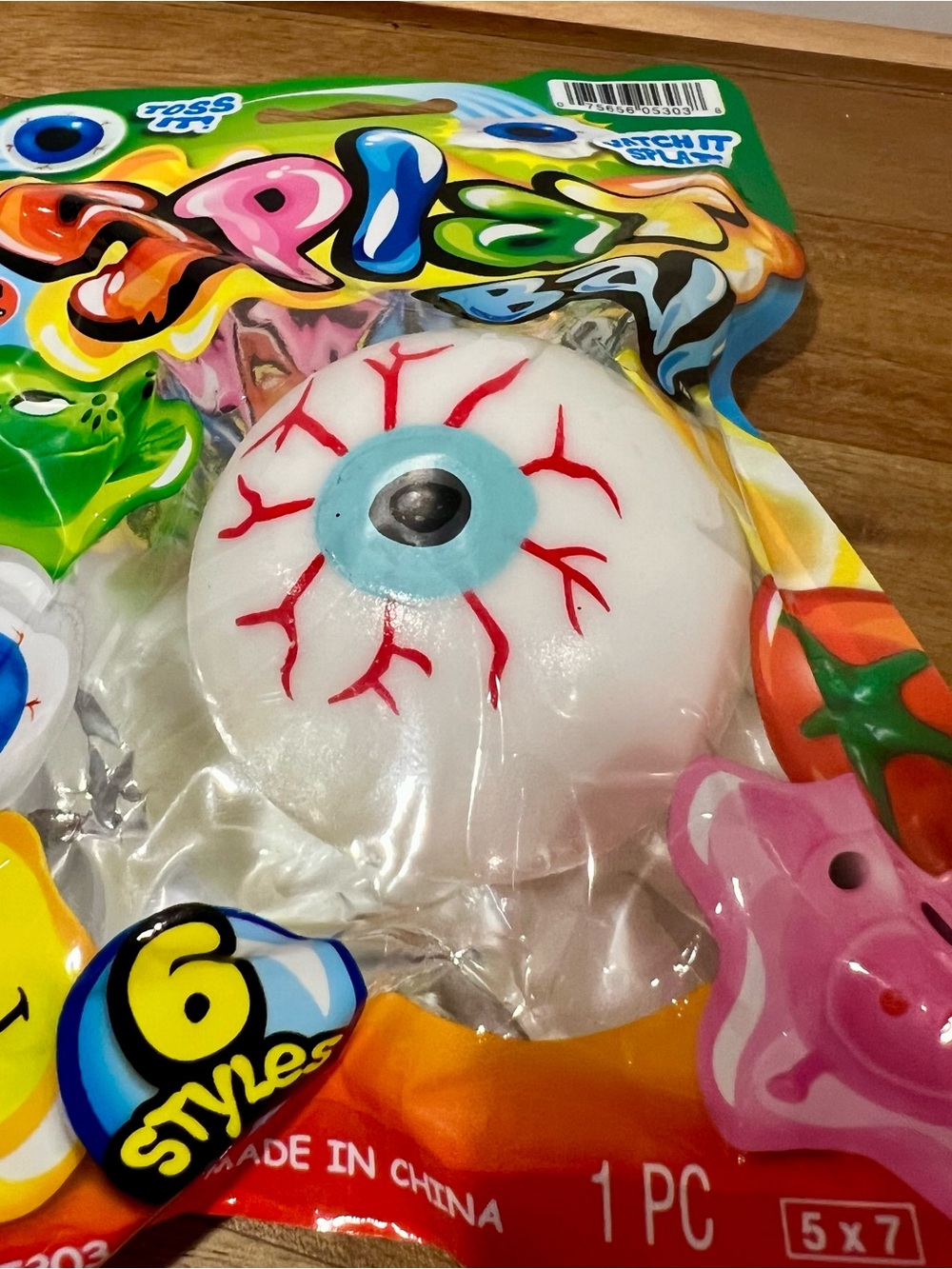 👁️ Super Fun Splat Ball Squishy Eyeball! By JA-RU